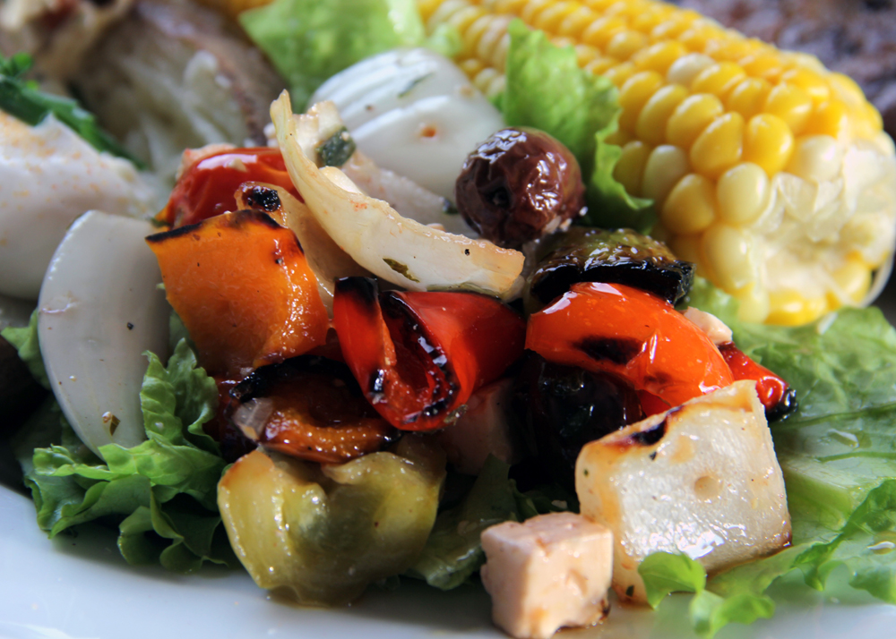 Grilled Greek Salad